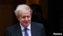 Premierul britanic Boris Johnson, 10 decembrie 2020.
