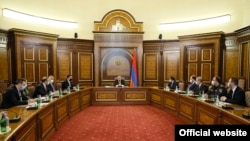 A meeting of Armenia’s Security Council chaired by Prime Minister Nikol Pashinian, November 15, 2021