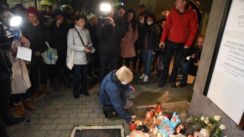 Građani se okupili u Sarajevu u znak protesta zbog smrti djevojčice Džene Gadžun
