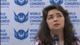 Prague - Qelbinur Sidiq at World Uygur Congress Assembly - 12Nov2021