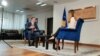 Kosovo: Prime Minister Albin Kurti during an interview with RFE/RL