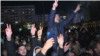 Celebrations On Pristina's Streets As Kosovar Opposition Candidate Rama Wins Mayoral Race