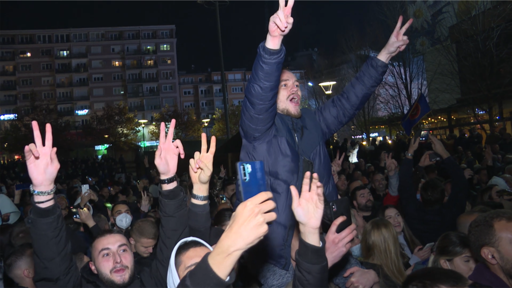 Celebrations On Pristina's Streets As Kosovar Opposition Candidate Rama Wins Mayoral Race