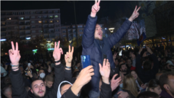 Celebrations On Pristina's Streets As Kosovar Opposition Candidate Rama Wins Mayoral Race