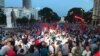 Albania - Protest of the opposition in Tirana, 21Jun2019