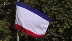 По новому календарю: в Крыму провели День флага (видео)