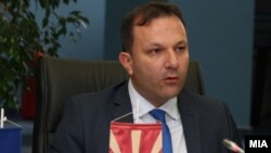 министерот за внатрешни работи Оливер Спасовски