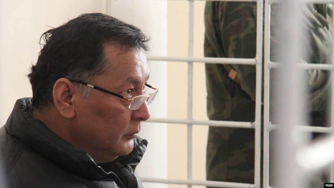 Ахмат Бакиев в суде в Бишкеке. Январь 2011 г
