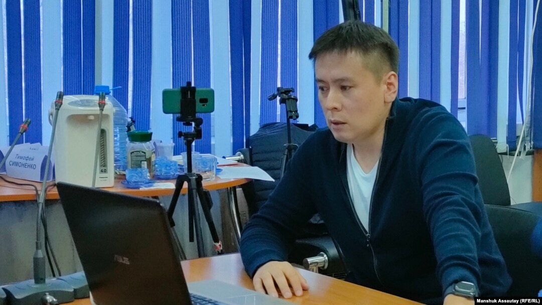 Kyrgyz oppositionist Zhanbolat Mamai (file photo)