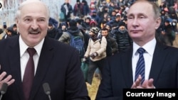 Alyaksandr Lukaşenka (solda) və Vladimir Putin (Kollaj)