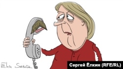 Карыкатура Сяргея Ёлкіна