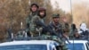 Antëarët e talibanëve gjatë paradës ushtarake në Kabul më 14 nëntor 2021. 