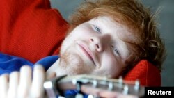 Muzicianul britanic Ed Sheeran. 