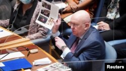 Росія в особі посла цієї країни в ООН Василя Небензі (на фото) може ветувати будь-яке рішення Ради безпеки