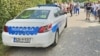 Bosnia and Herzegovina -- Supporters of Milan Milicevic, leader of opposition party SDS, in front of his house in the northern Bosnian town of Teslic after his alleged arrest, June 9, 2025