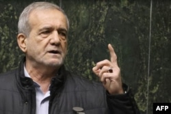 Iranian President Masud Pezeshkian (file photo)