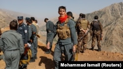 Сотрудники полиции Афганистана на посту. Иллюстративное фото.