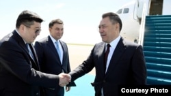 Садыр Жапаров Түркстанда. Казакстан. 15-май, 2026. 