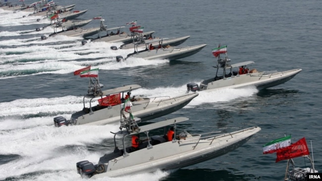 The United States has in the past accused Iranian naval forces of provocations in the Persian Gulf.
