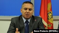 Veselin Veljović, bivši direktor Uprave policije Crne Gore