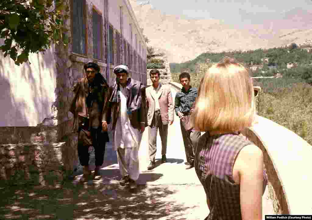 &quot;I grew up in Tempe, Arizona, and when my dad offered my younger sister, Jan, and me the chance to go with him and our mother to Afghanistan, I was excited about the opportunity,&quot; says Peg Podlich (right). &quot;I would spend my senior year in high school in some exotic country, not in ordinary Tempe.... Of course, there were loads of cultural differences between Arizona and Afghanistan, but I had very interesting and entertaining experiences. People always seemed friendly and helpful. I never got into any real difficulties or scrapes, even though I was a fairly clueless teenager! Times were more gentle back then.&quot;