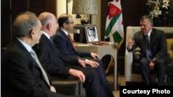 ملك الأردن عبد الله الثاني يستقبل الجبوري والنجيفي والمطلك