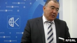 Кәсіпкер Серік Тұржанов, Қазақстан сауда-өнеркәсіп палатасының вице-президенті. Алматы, 3 қаңтар 2009 жыл.