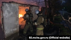 Пожар в Крыму, архивное фото