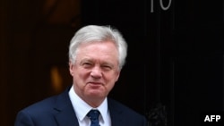 U.K. Brexit Secretary David Davis