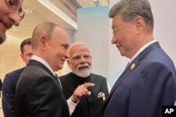 Владимир Путин, Нарендра Моди, Си Цзиньпин