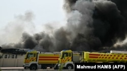 Një sulm iranian në Doha të Katarit më 1 mars. 