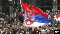 Pamje nga protesta në Beograd