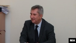 Министерот за земјоделство, шумарство и водостопанство Љупчо Димовски 