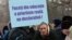 La protestul Sindicatului Educației la Chișinău