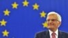 France --New European Parliament President Polish Jerzy Buzek delivers a speech during the opening session at the European Parliament in Strasbourg, 14Jul2009