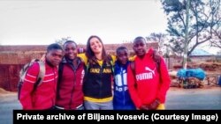 Biljana Ivošević u Tanzaniji
