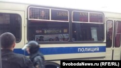 Акцыя апазыцыі на Трыюмфальнай плошчы ў Маскве, 31 траўня 2012