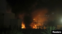 Bagdadyň “Babylon” myhmanhanasynyň daşynda ulag partlamasy amala aşyryldy.