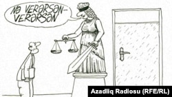 Rəşid Şərifin karikaturası