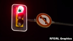 Графичка илустрација, марихуана