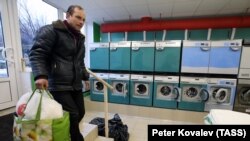 "Культурная прачечная" для бездомных в Санкт-Петербурге