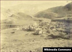 Руины села и крепости Ахульго