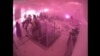 Surveillance footage shows the moment of the attack at King Khalid International Airport in Saudi Arabia.