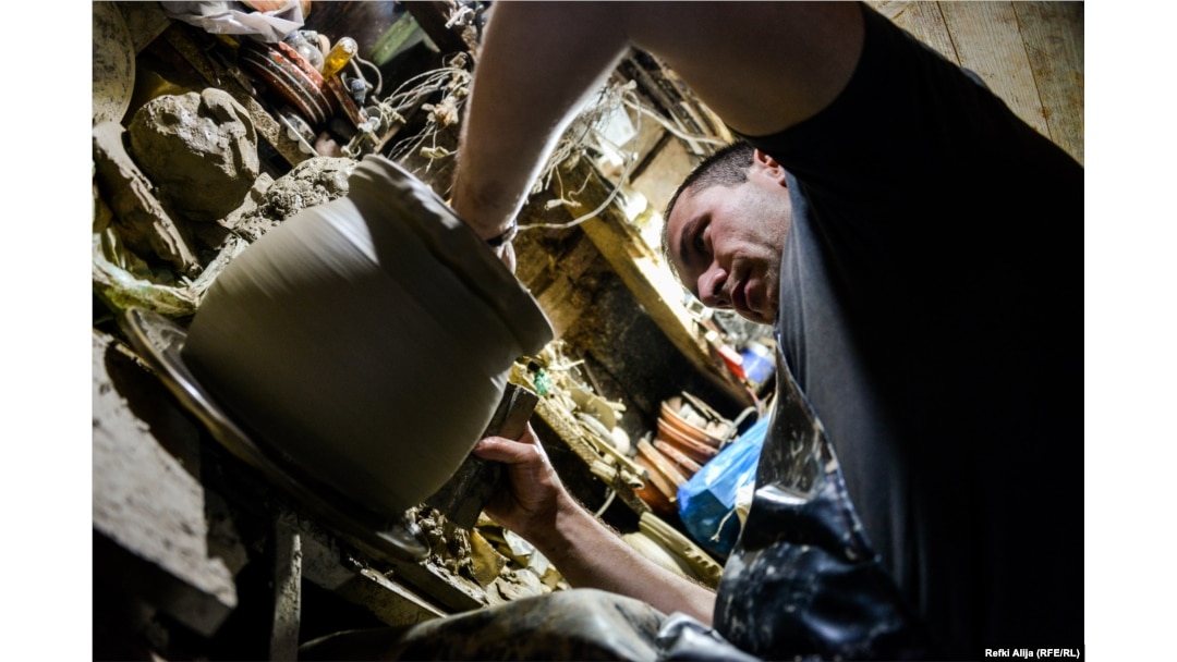 "There is no future, and I feel a sense of shame," says Stojanovic of the unemployment crisis in Kosovo.