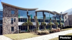 Armenia - A newly constructed international high school in Dilijan, November 12, 2014.