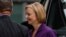 Liz Truss la sosirea de la Centrul Regina Elisabeta a II-a din Londra, înainte de anunțul privind viitorul prim-ministru al Marii Britanii. Ministrul de Externe preia conducerea Partidului Conservator, aflat la guvernare, iar marți urmează să fie numită oficial în funcție.