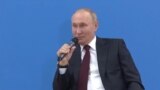 Putin in a Russian school