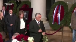 Hungary's Orban Pays Final Respects To Gorbachev
