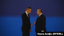 Na Samitu u Beogradu bili su i šefovi diplomatija Mađarske i Turske, Peter Sijarto i Mevlut Čavušolu