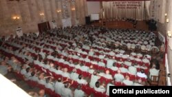 Nagorno-Karabakh - The Armenian top military brass meets in Stepanakert, 20Jul2013.